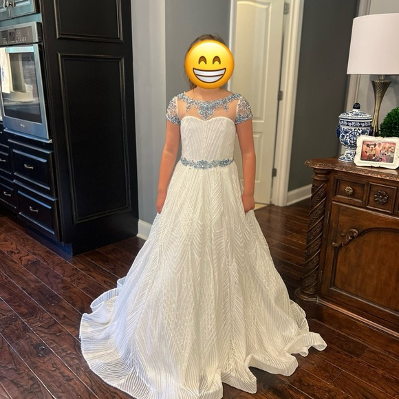 Ava Presley girls size 10 pageant gown - Picture 3 of 4